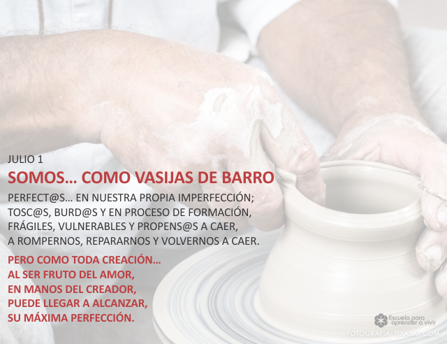 Somos... como vasijas de barro